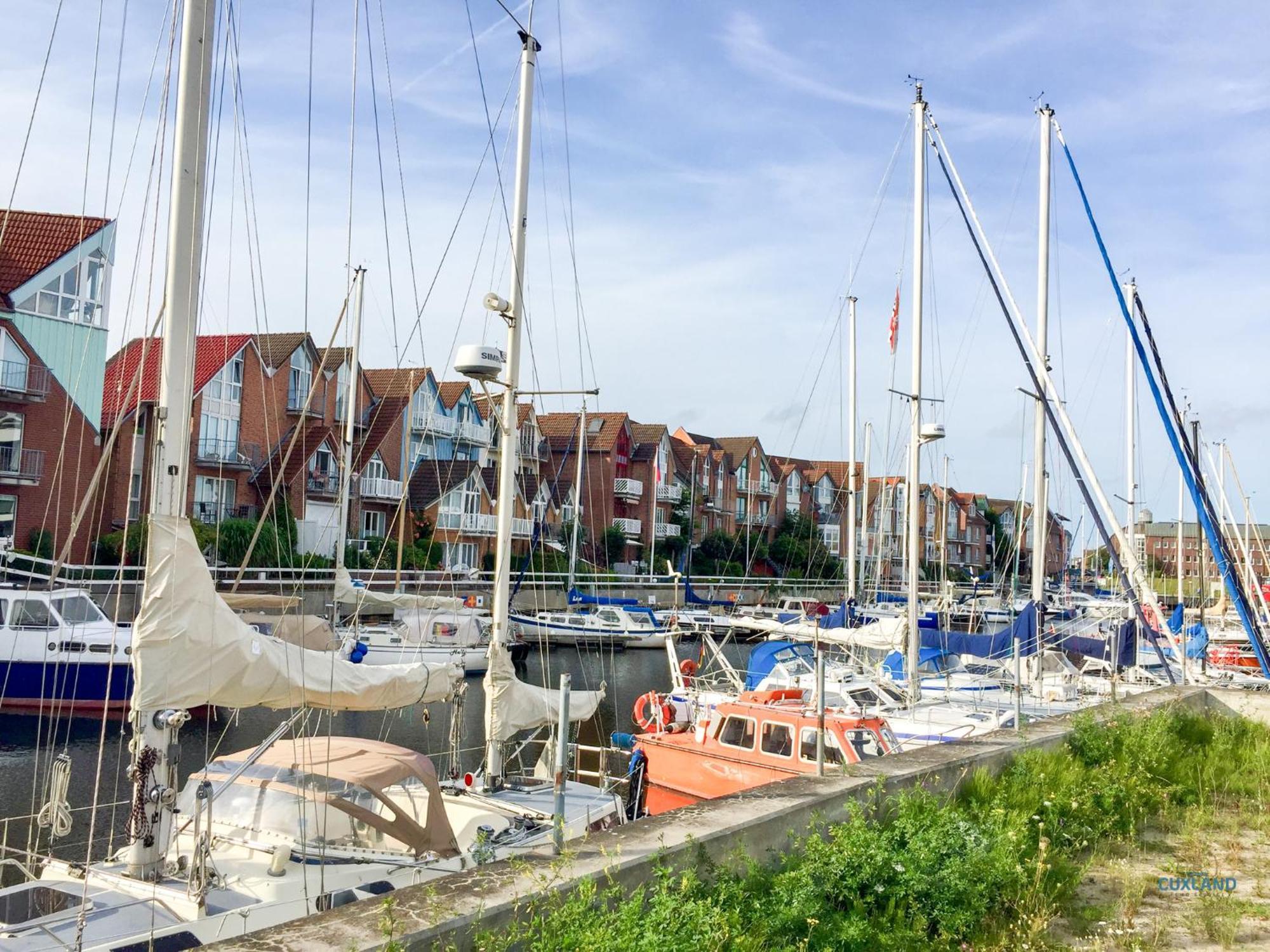 Urlaub Direkt In Der City Marina Cuxhaven Exteriér fotografie